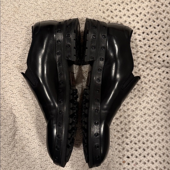 Dolce & Gabbana Black Leather Studded Loafers Dress Men\'s
Shoes Authentic 5! main image 8